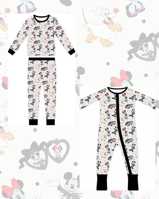 *Spooky Sweethearts Romper/ 2 piece set